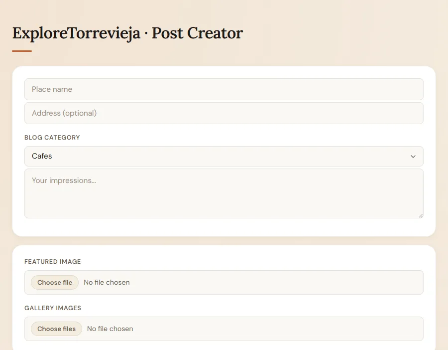 AI-Powered Blog Post Generator